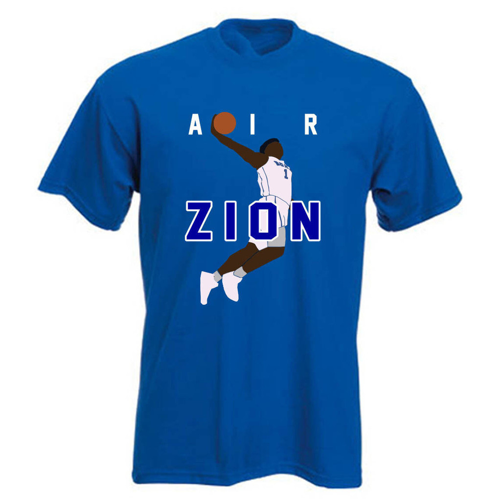 เสื้อยืด Zion Williamson Duke Blue Devils Air Pic