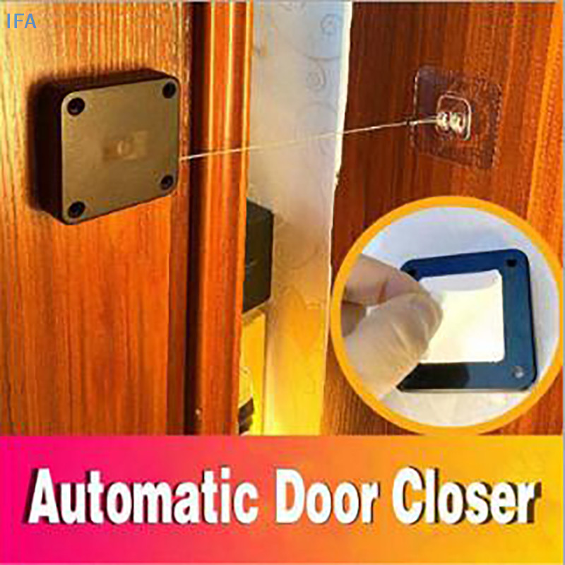【IFA 】 Door Closer Punch-Free Automatic Door Closers 500G Pull good