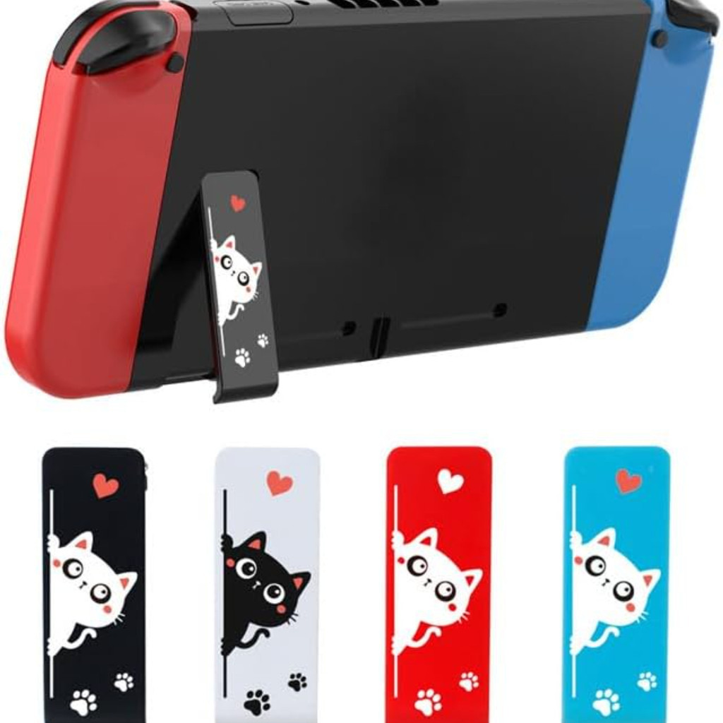 Nslikey Back Shell Kickstand Holder Bracket สําหรับ Nintendo Switch Console Kickstand Repair Kit