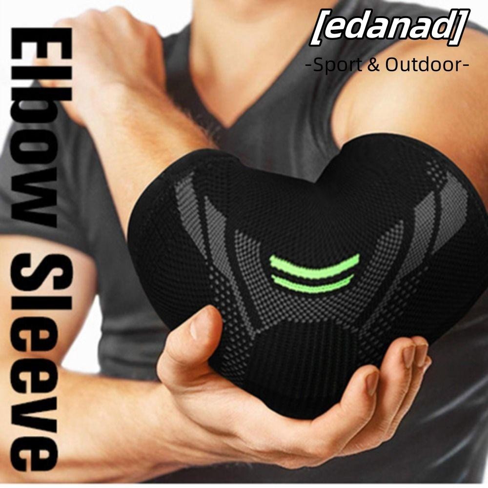 Edanad Elbow Support Elastic Sports Gym Elbow Protection Arm Support Basketball Volleyball Arm Sleev