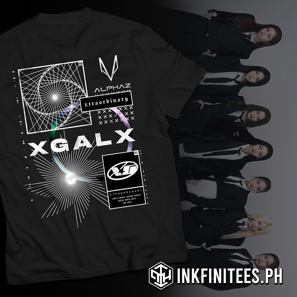 S-5XL Inkfinitees Elite Editions - K-Pop Urbans - XG / XGALX (Unisex - for Men and Women)