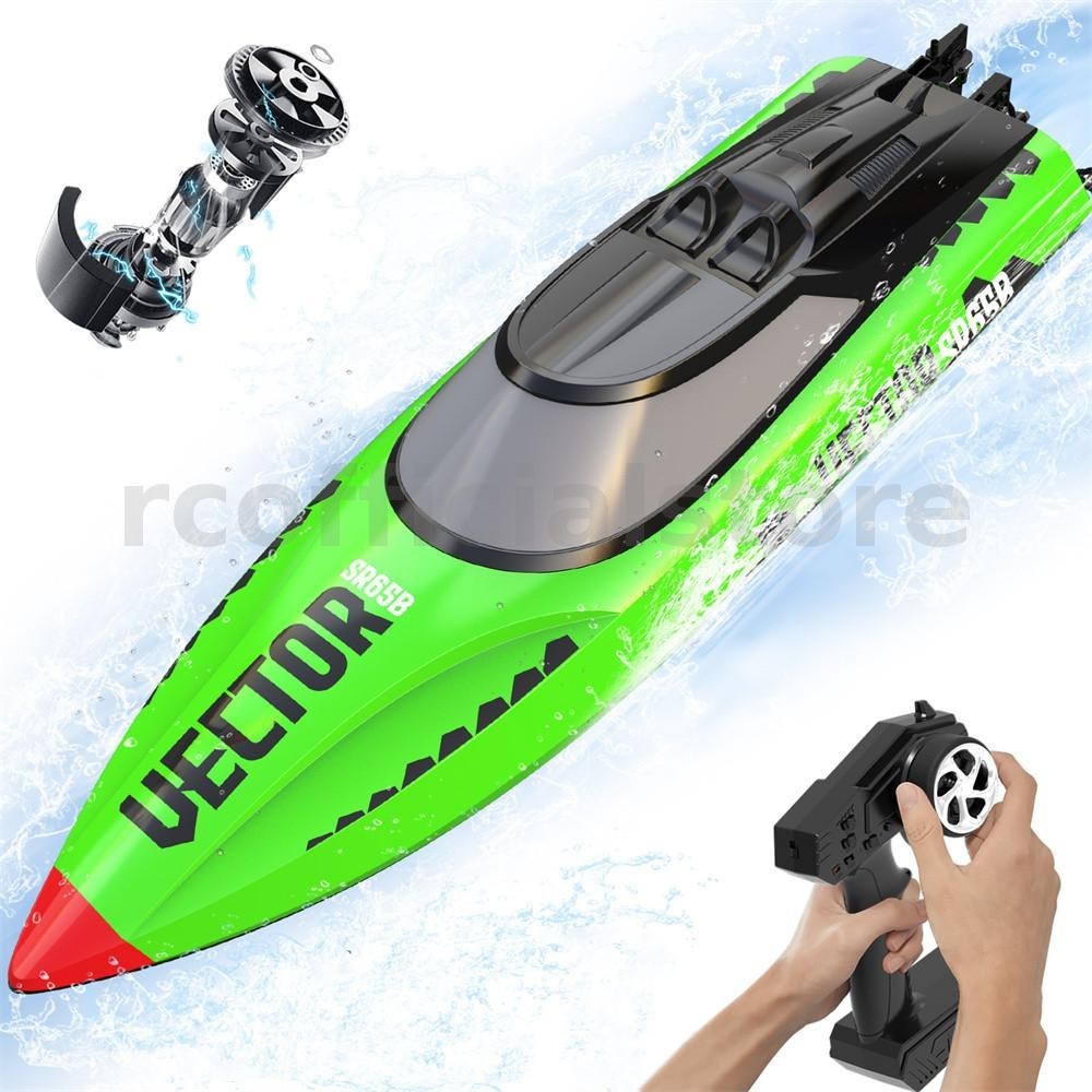 Volantexrc Vector SR65B 792-7 37MPH RTR Brushless RC เรือน้ํา Cooling เรืออัตโนมัติขวาย้อนกลับกันน้ําความเร็วสูงรีโมทคอนโทรลรถรุ่น