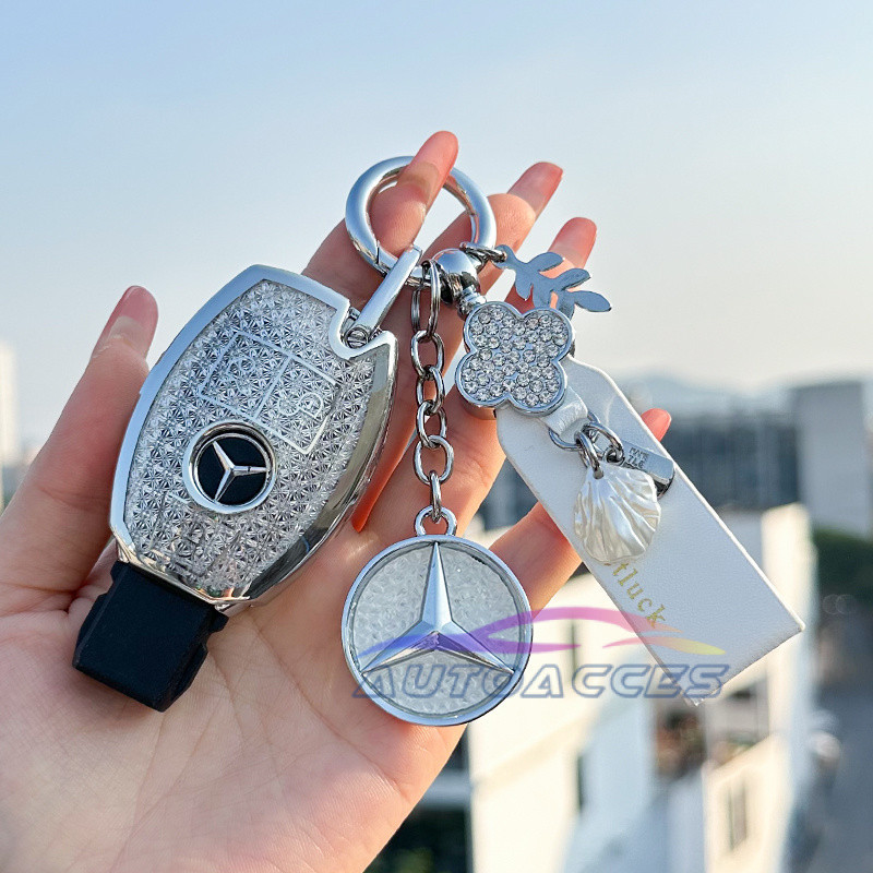 Tpu ฝาครอบกุญแจรถสําหรับ Mercedes Benz BGA AMG W203 W210 W211 W124 W202 W204 W205 W212 W176 E class Remote Key Protector ผู้ถือ 4 สีสวย