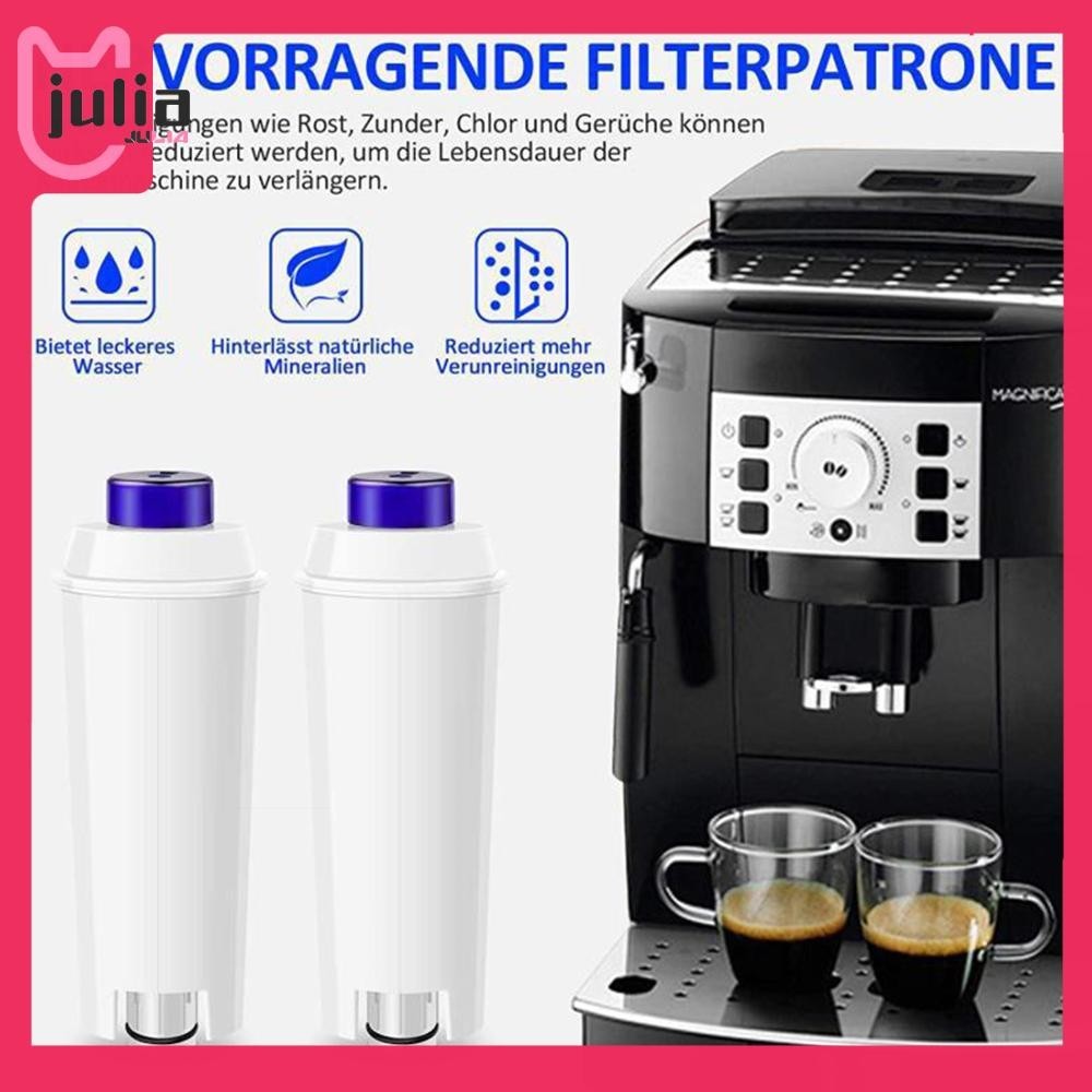 [Julia1.th] เครื่องชงกาแฟถ่านกัมมันต์เปลี่ยนเครื่องกรองน้ําแบบนุ่มสําหรับ Delonghi Dlsc002