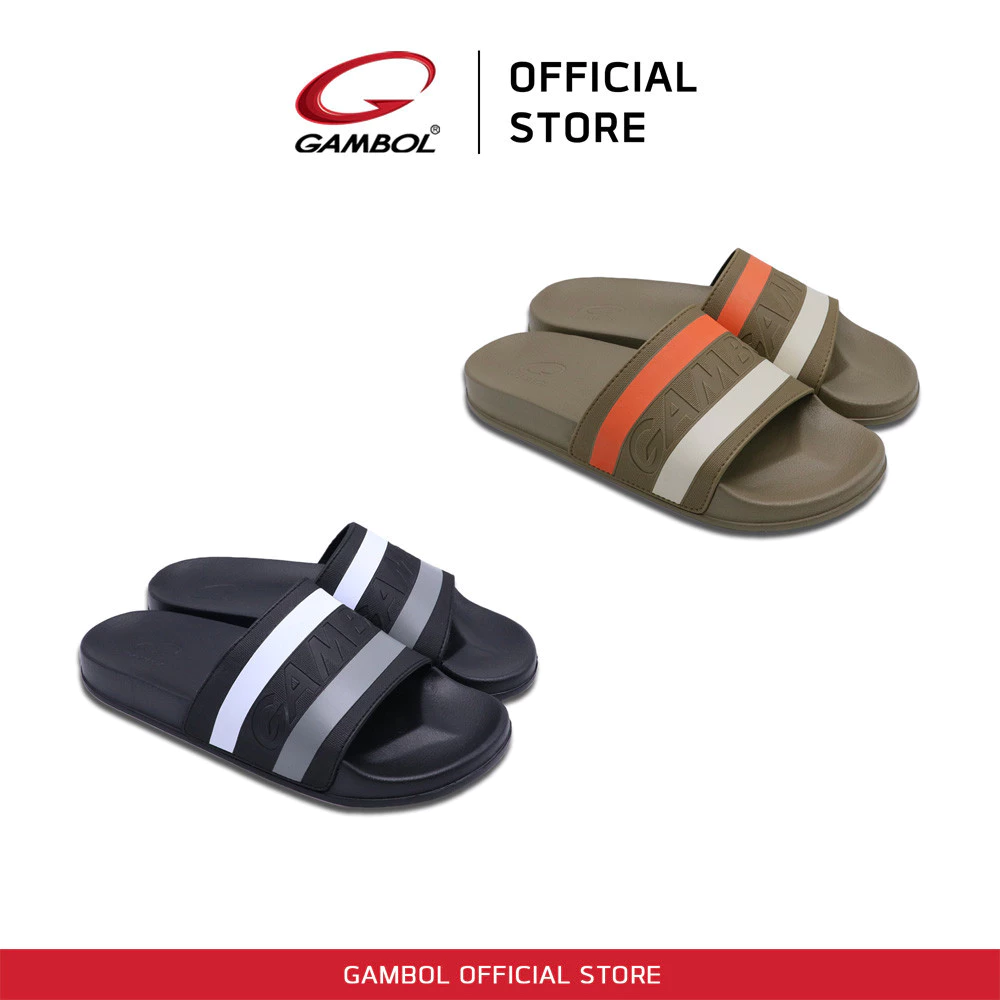 GAMBOL แกมโบล BLUEMING รองเท้าแตะสวมชายรุ่น GM42214 Size 40-44