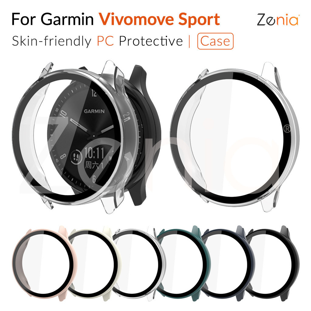 เคสป ้ องกันการเปลี ่ ยนที ่ เหมาะกับผิวพีซีสีสันสดใสสําหรับ Garmin Vivomove SPORT อุปกรณ ์ เสริมนาฬิกาอัจฉริยะ