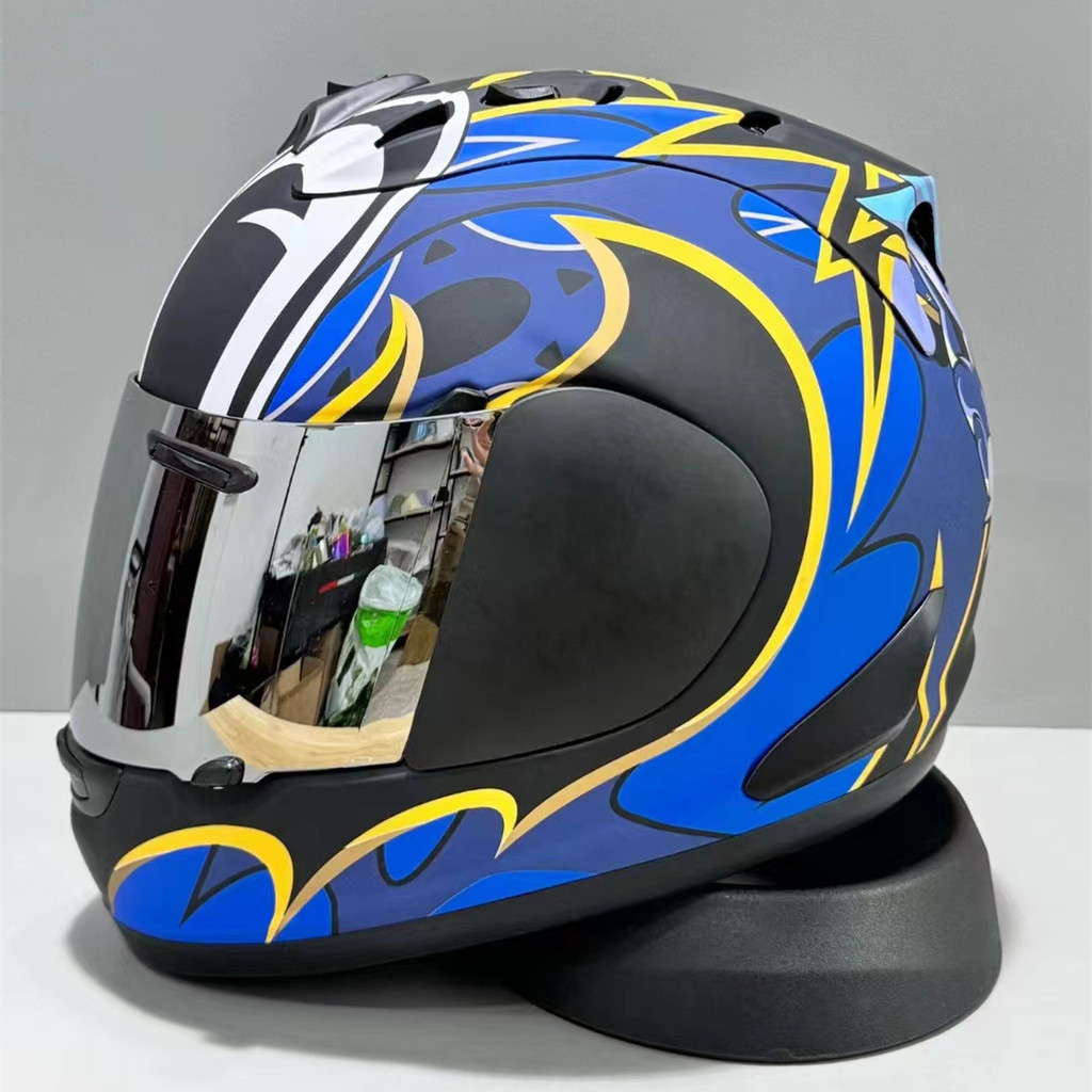 Arai RX7X หมวกกันน็อคแบบเต็มหน้าตาโต Arai หมวกกันน็อคแบบเต็มหน้า Dragon Pauldron ขี่หมวกกันน็อค