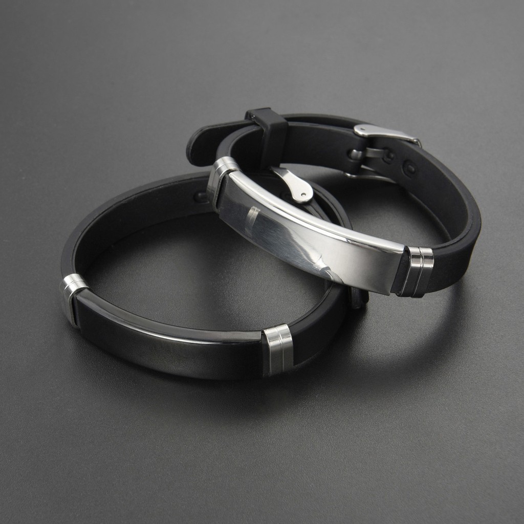 สร้อยข้อมือที่กําหนดเองสําหรับเด็กนักเรียนชายผู้หญิงชื่อแกะสลักส่วนบุคคลสร้อยข้อมือสแตนเลส รหัส สร้อยข้อมือ