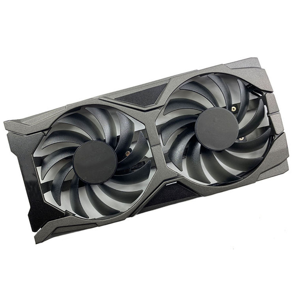 กราฟิกการ์ดพัดลมระบายความร้อนพร้อมชิ้นส่วนทดแทนแผงสําหรับ INNO3D GeForce RTX2060S GTX1660 1660ti 166