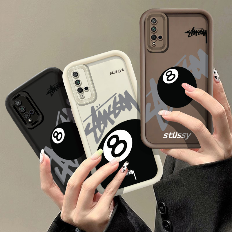 Cod ร้อนขายสําหรับ Huawei Nova 5t 6se 7i/Huawei Y6P Y7A Y7 Y9 Prime Y7 Pro 2019 Y9 2019 การ์ตูนแนวโน้มโลโก้ภาษาอังกฤษบิลเลียดแองเจิลตากันกระแทกกรณี