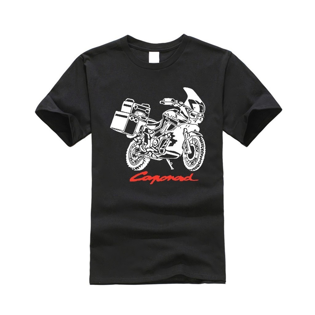 Aprilia Caponord 1000 Etv Rally Raid เสื้อยืดบุรุษรอบคอผ้าฝ้ายแฟชั่น Cool Tops Cotton T เสื้อ