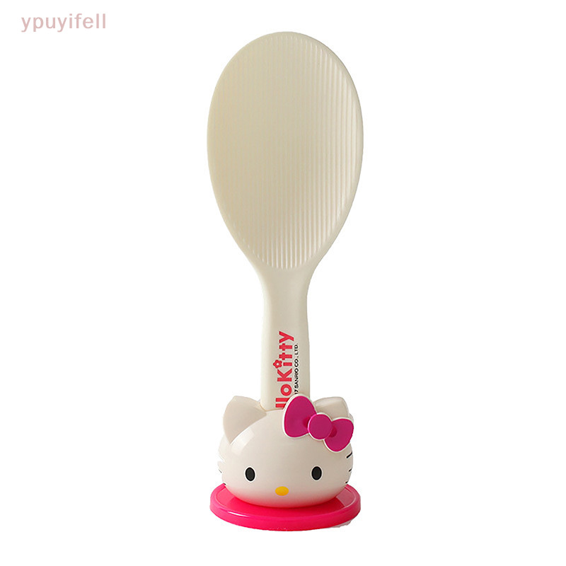 [YPU] น่ารักporski Kittyหม้อหุงข้าวNoop Non Stickช้อนการ์ตูนStandableข้าวScooperพลั่วสําหรับอุปกรณ์ครัวMilkniceNatmortalkst