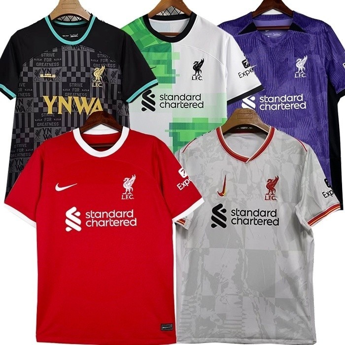 AIGEFans ฉบับที่ 22/23/24 Liverpool home away เสื้อฟุตบอลเสื้อฟุตบอล