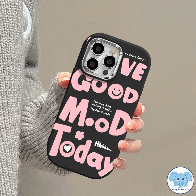 คู่รัก เทรนด์แฟชั่นแบรนด์ Disc Graffiti ปกหน้ายิ้ม iPhone 11 13 14 15 12 Pro Max XR 14 15 8 7 Plus X XS Max SE 2020 - รูปที่ 3