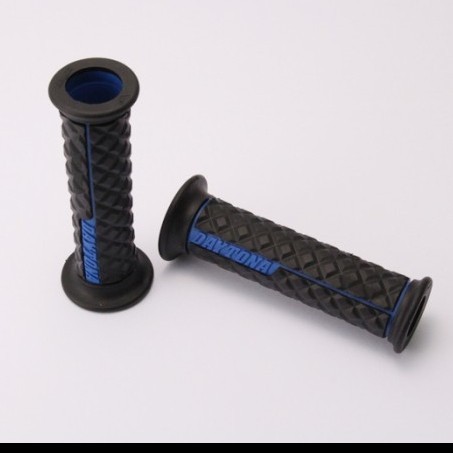 ปลอกแฮนด์ Daytona Slash Grip Handfat Daytona Black/Blue Original