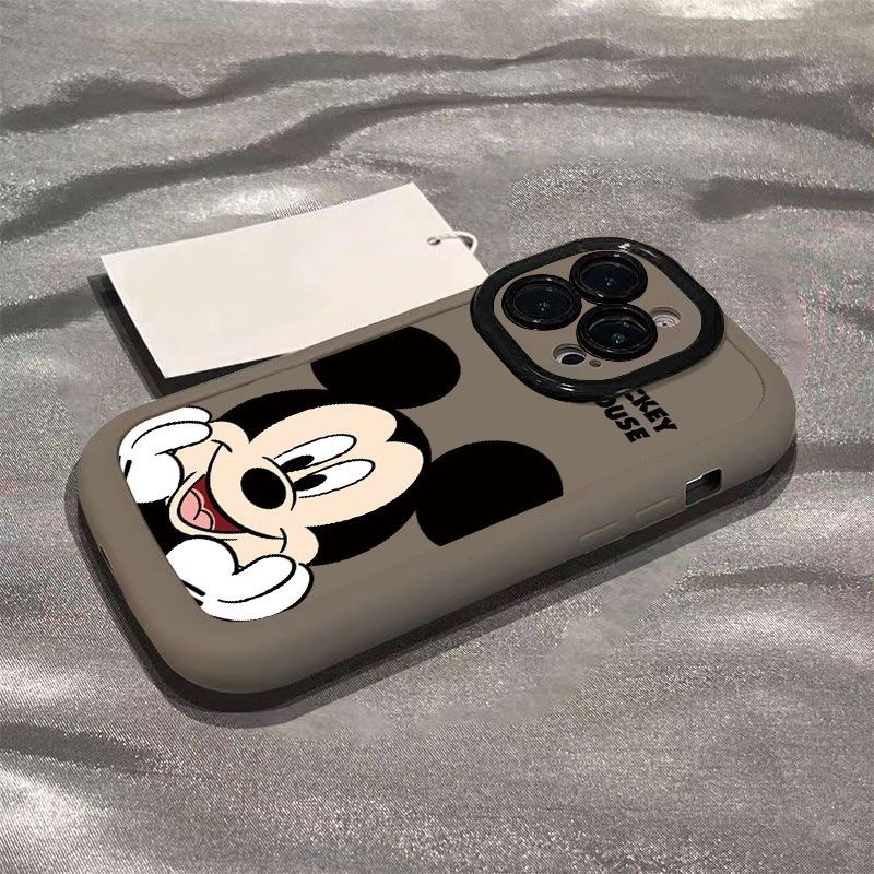 ใหม่เคสโทรศัพท์น่ารักการ์ตูนมิกกี้เหมาะสําหรับ15/14เคสโทรศัพท์iphone13รวมทุกอย่าง12เหมาะสําหรับiphone11 Soft Case XS Shock-resistant PRO/MAXพัฟLOME