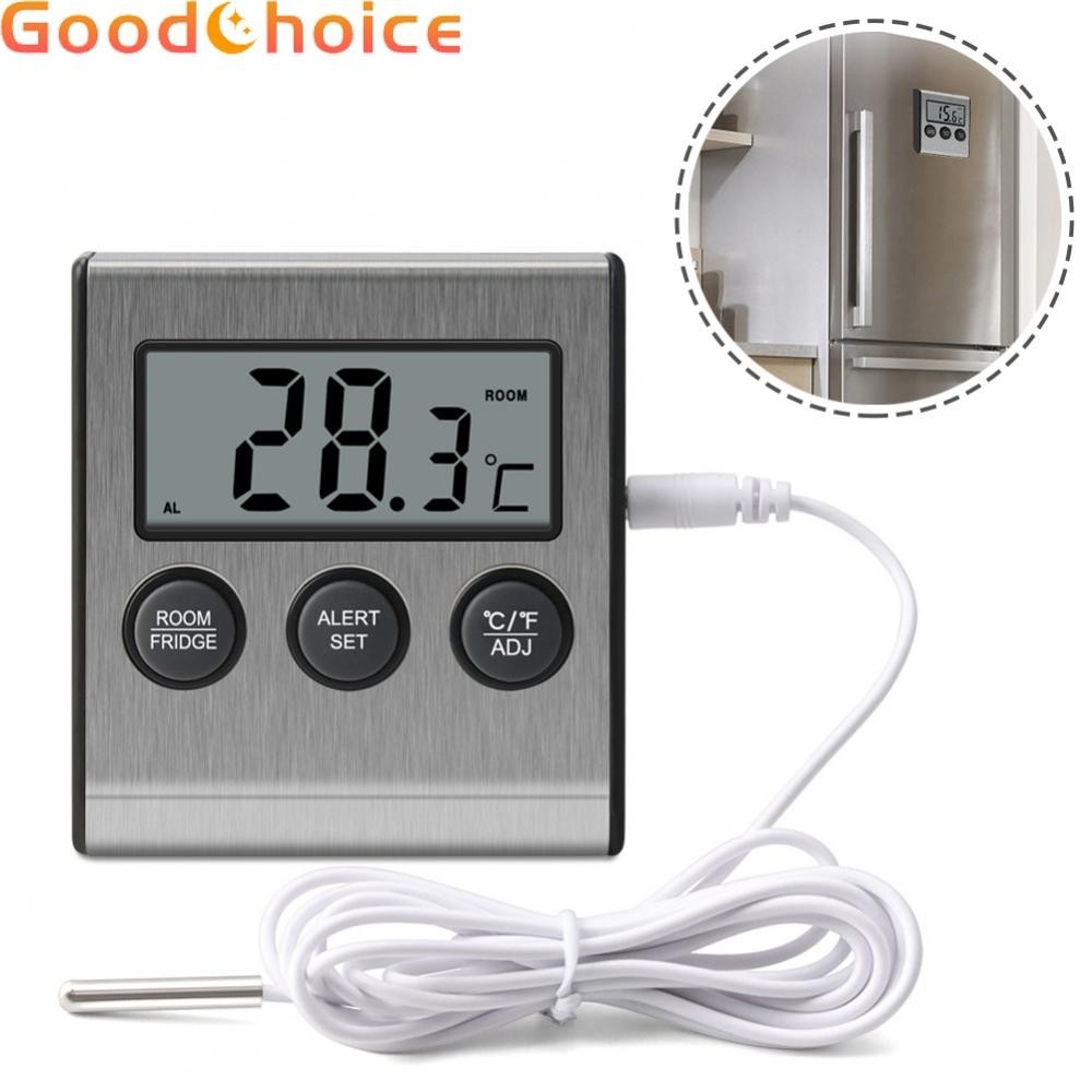 【Good】Fridge Thermometer Freezer Fridge Max/Min 2.8 X 2.6 X 0.7inch Thermometer