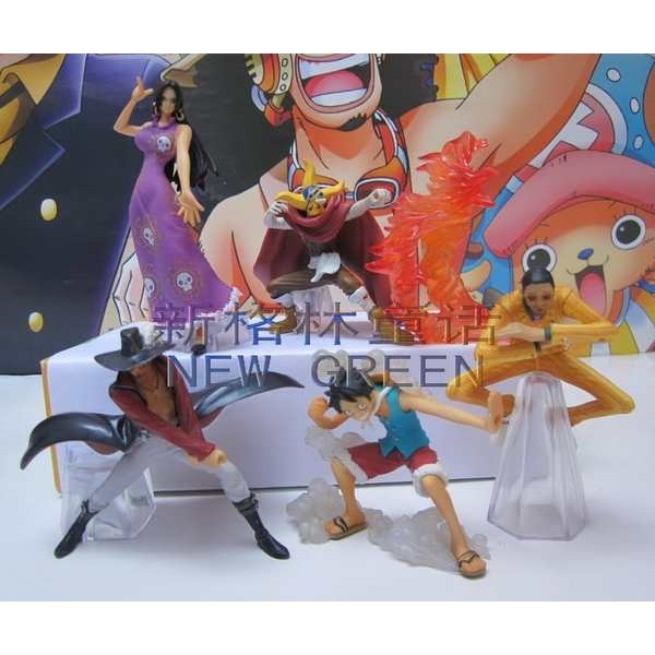 dimoo skullpanda ของแท้จํานวนมาก One Piece Special Move Luffy Empress Eagle Eye Scene Box Egg Figure Big Special