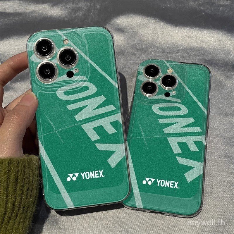 เคสโทรศัพท์ YONEX เหมาะสําหรับ iPhone 15 14 promax 13 12 mini 11 pro X Xr XS Max 7/8 Plus เคสต้นฉบับคุณภาพสูงแฟชั่นแบดมินตันกีฬาเชลล์