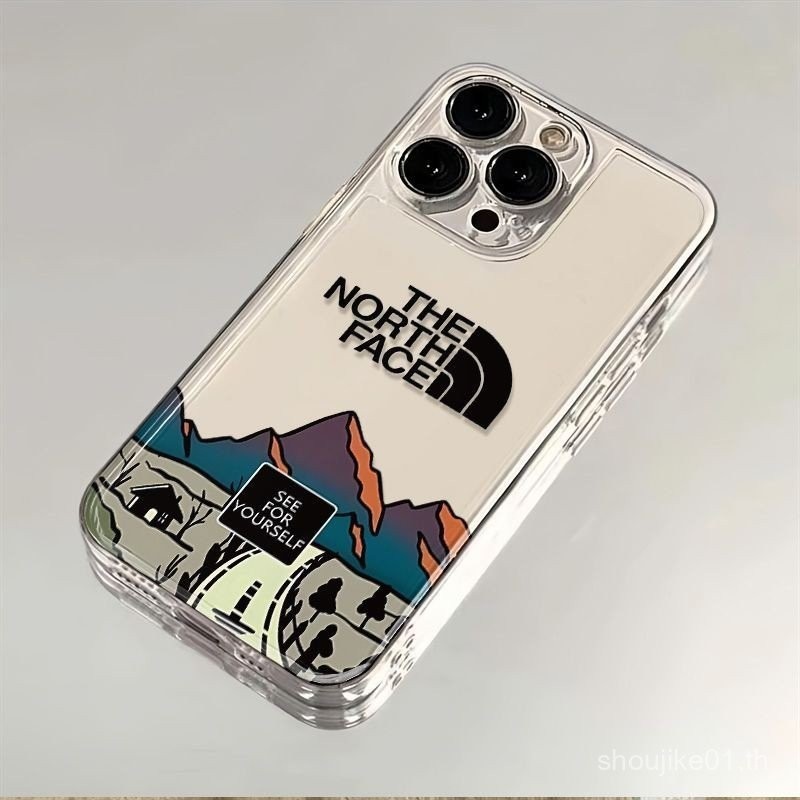 Street Wear Road Apple 15PROMax/14/13/12 Space Case แฟชั่นซิลิโคนอินเทรนด์ iPhoneXS เคสโทรศัพท์
