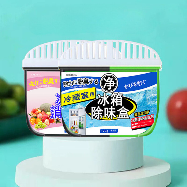 🥝กีวีน่ารัก🥝 เจลกำจัดกลิ่นตู้เย็น สำหรับระงับกลิ่นไม่พึงประสงค์ในตู้เย็น พร้อมส่ง