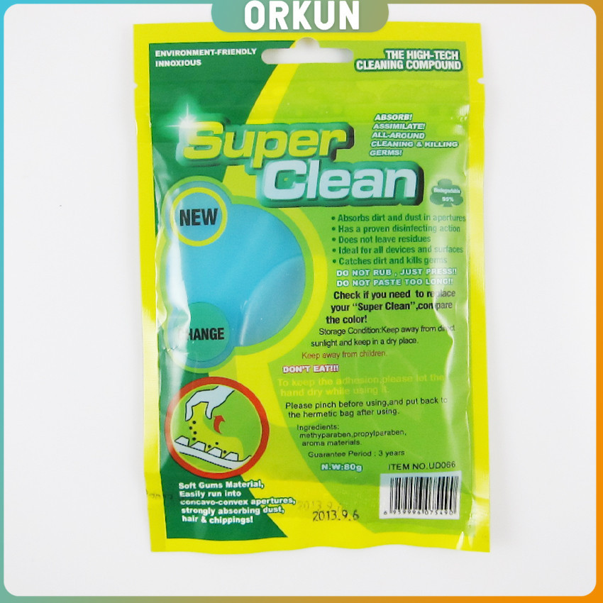 Orkun เจลล้าง เมจิก ดักฝุ่น ทำความสะอาดคีย์บอร์ด  กำจัดฝุ่น Cleansing gel - รูปที่ 7