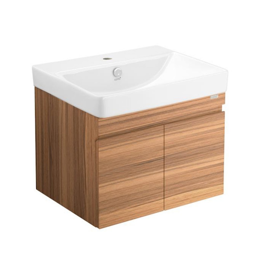 Deluxy Official Shop COTTO ตู้เก็บของบานเปิด (ไม่รวมอ่างล้างหน้า) รุ่น V00163PW