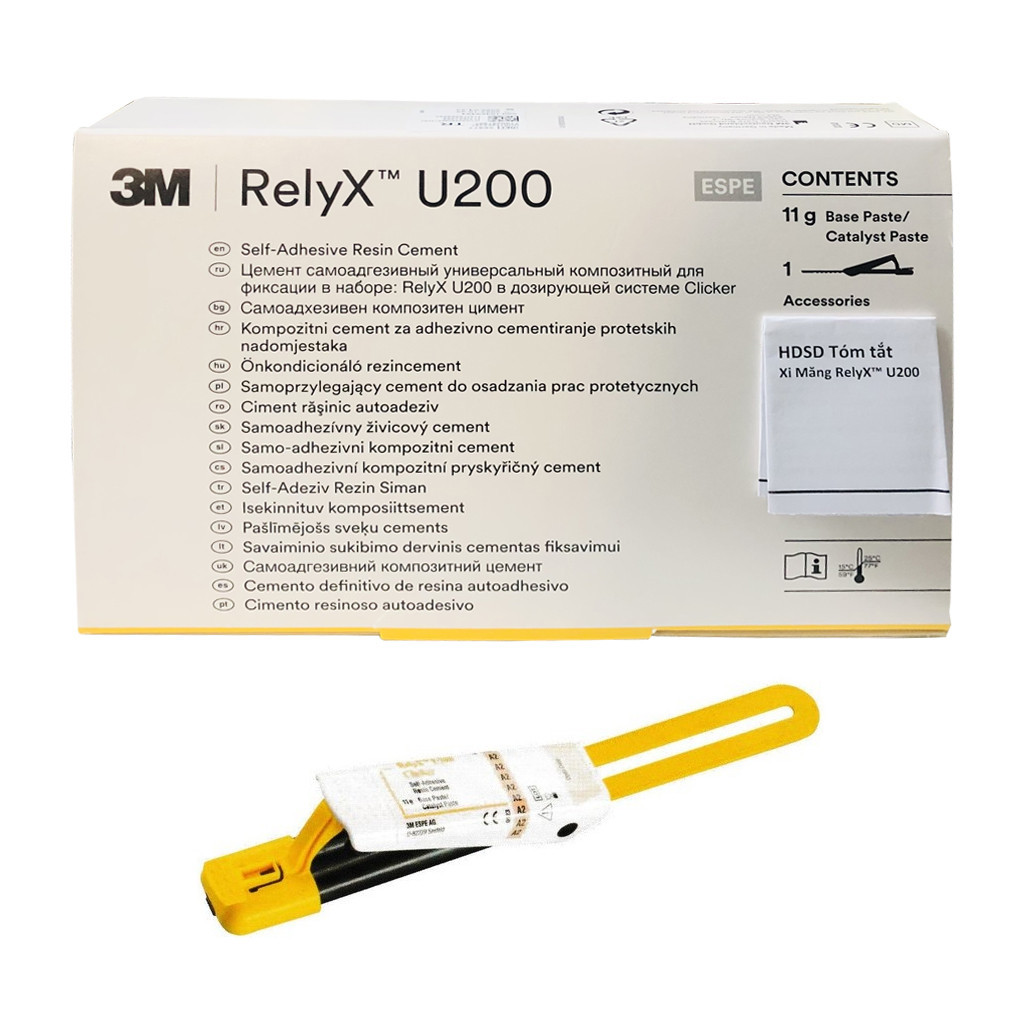 3m RelyX U200 ปูนซีเมนต์เรซิ่น มีกาวในตัว 8.5 กรัม 11 กรัม
