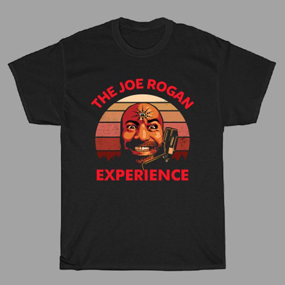 เสื้อยืดสีดำผู้ชาย ออกแบบจากThe Joe Rogan Experience