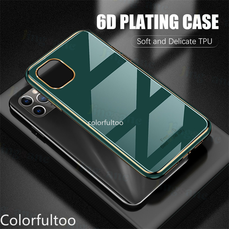 Vivo V50 2025 หรูหรา 6D ชุบ Soft TPU ซิลิโคนเคสโทรศัพท์สําหรับ Vivo V50 V40 Pro V40Lite V50Pro 5G กันกระแทกกล้องเลนส์ป้องกันปกหลังคู่ปลอกสําหรับ VivoV50