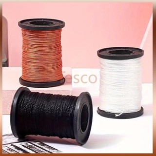 Tesco ด้ายยาง ด้ายรองเท้า ด้ายโพลีเอสเตอร์ เชือกเย็บผ้า เชือ…