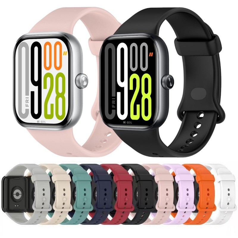 สายซิลิโคนสําหรับ Redmi Watch 5 4 Xiaomi Band 9pro 8pro
