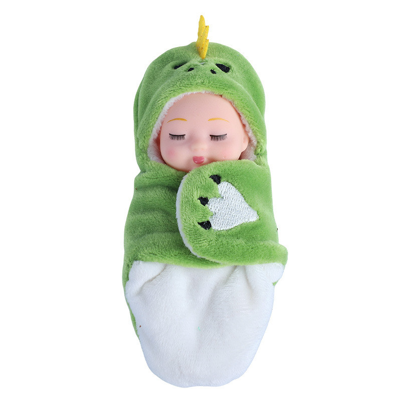 11เซนติเมตร เกิดใหม่ ถุงนอนตุ๊กตาจําลองน่ารักมินินอนตุ๊กตาสาวเจ้าหญิงของเล่นเด็ก - รูปที่ 5