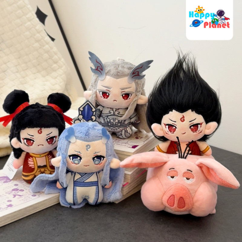 ของแท้ Nezha Ao Bing การสร้างครั้งที่สอง จี้ Nezha สุดน่ารัก ฟิกเกอร์ Ao Bing ของเล่นตุ๊กตาหมู Ao Gu