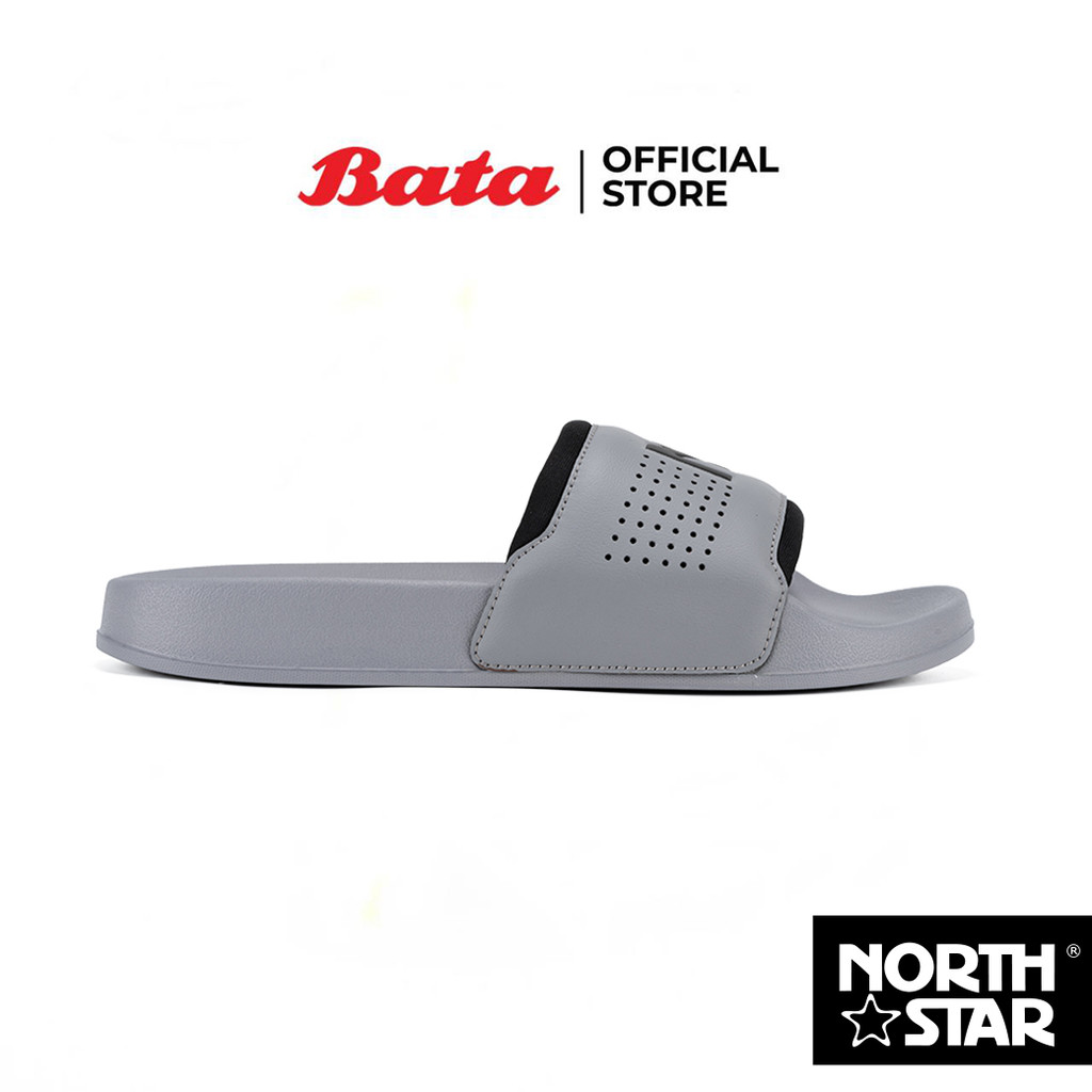 Bata บาจา North star รองเท้าแตะแบบสวม น้ำหนักเบา สำหรับผู้ชาย รุ่น STORM BELAM สีขาว 8101112 สีเทา 8102112