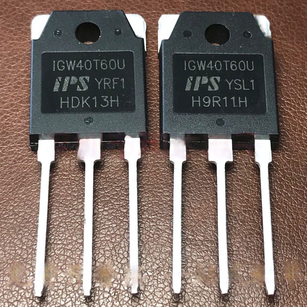 ((1 ชิ้น) ชิ้นส่วนอิเล็กทรอนิกส์ IGW40T60U 40A 600V เครื่องเชื่อมอินเวอร์เตอร์ทั่วไปใช้ IGBT Field E