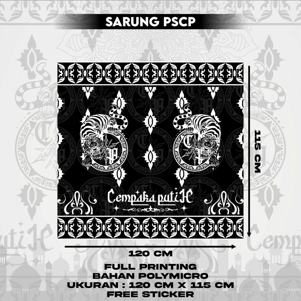 การออกแบบล่าสุด PSCP Motif Batik Sarong BY ASYAWIL_STORE21 AGQ