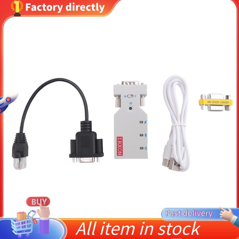 In-Serial Bluetooth Module RJ45 ถึง RS232 Line Serial Port Bluetooth Console Line