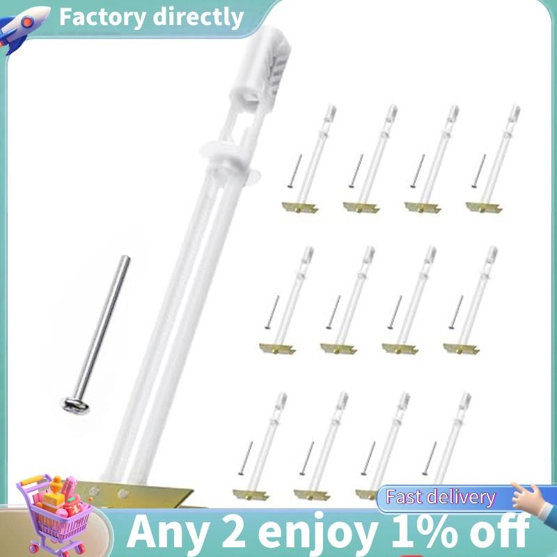 LU-Drywall Anchor พร้อมสลักเกลียวรวมสําหรับ 1/4In-20,Hollow Drywall Anchors สําหรับชุดอุปกรณ์ติดตั้ง