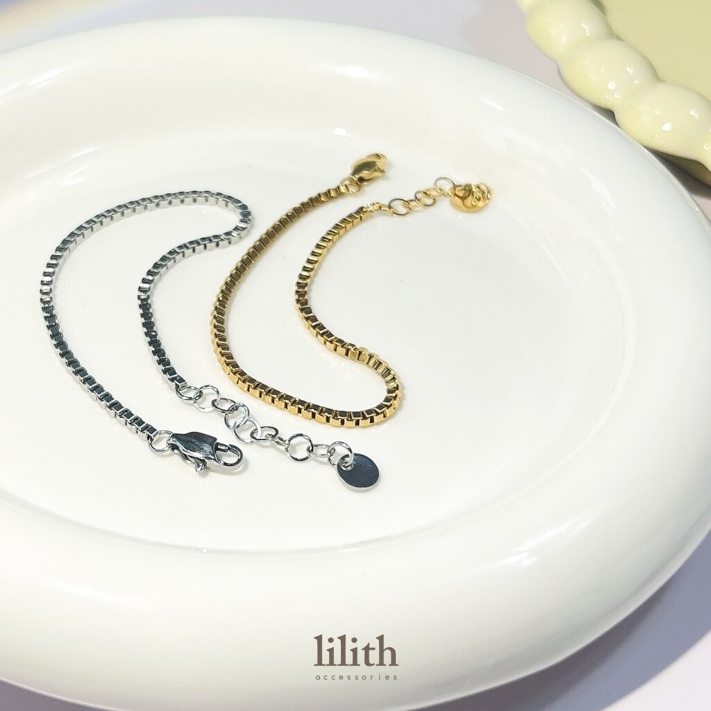 Lilith - Cube Chain Stainless bracelet
