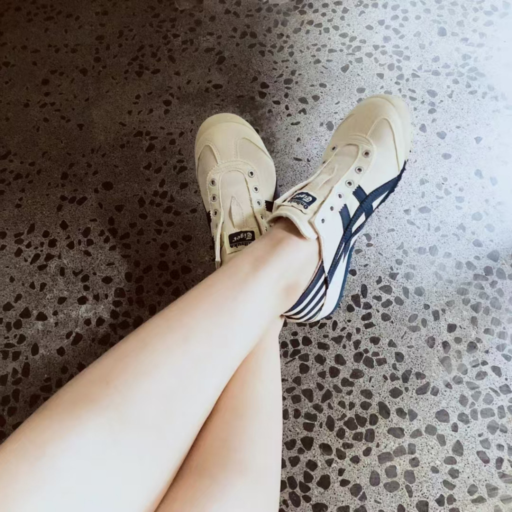 ❤️ของแท้ 100%❤️Onitsuka Tiger Mexico 66 รองเท้าลำลองพื้นนิ่ม ทันสมัยหลากหลาย สำหรับทั้งชายและหญิง