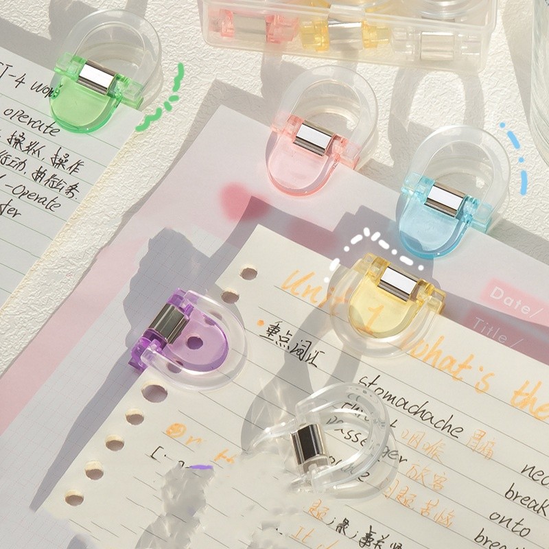 แฟ้มสีมาการองโปร่งใสโฟลเดอร์ไฟล์รูปส่วนโค้งผู้ถือหน้าดัชนีศึกษาและสํานักงานผูกพันอุปกรณ์