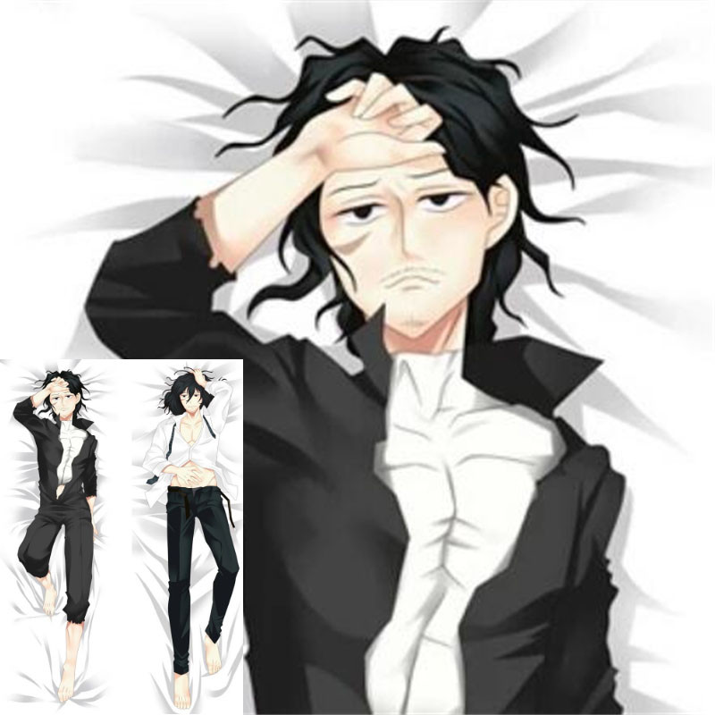 อะนิเมะ Boku no Hero Academia Aizawa Shouta Dakimakura หมอนคู่พิมพ์ Otaku ชายหมอน