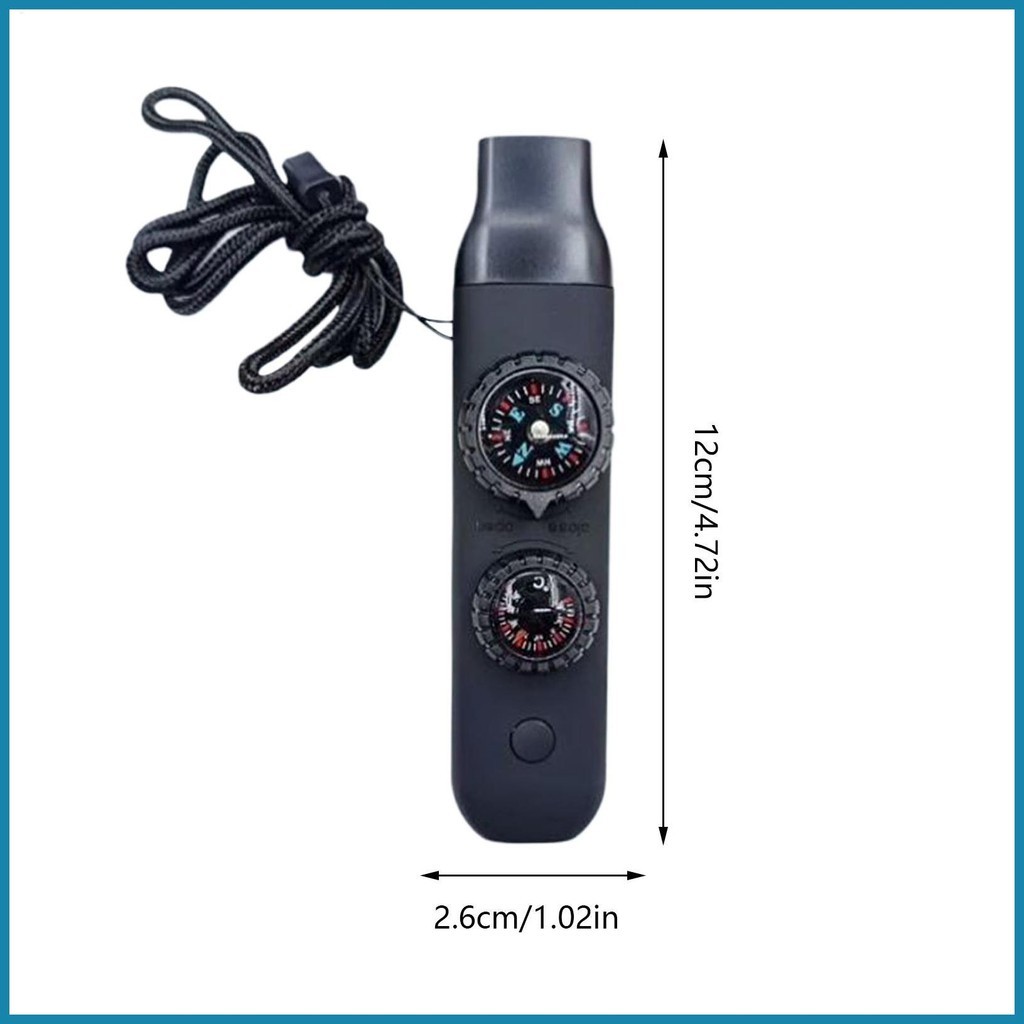 Survival Whistle สําหรับกลางแจ้งแบบพกพา Survival Whistle เครื่องมือสําหรับ Camping Mountaineering เดินป่าผู้ชายความปลอดภัยเกียร์ hangeth