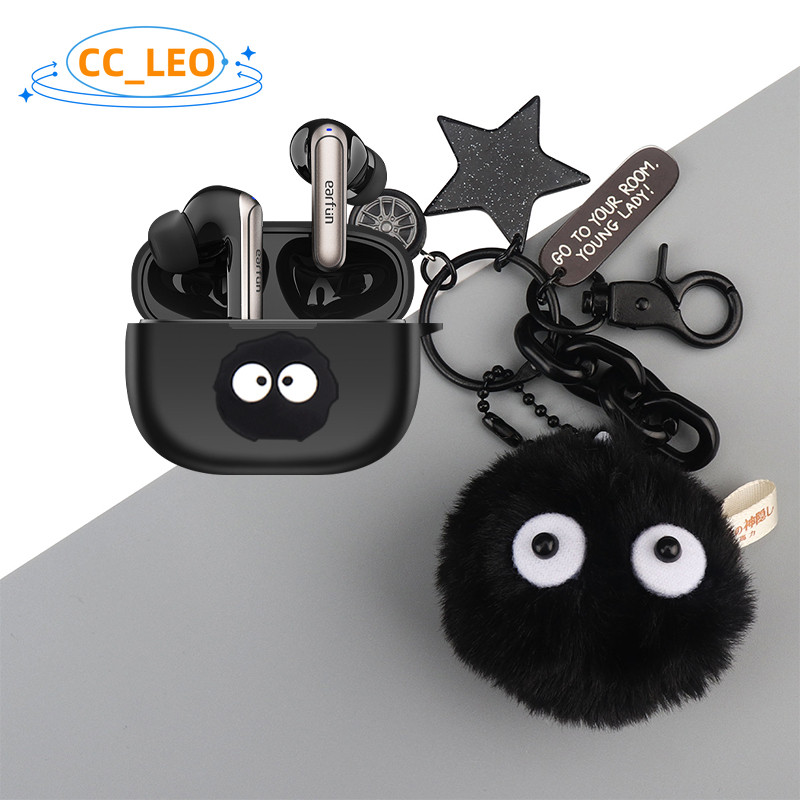 For EarFun Air2 NC Case Cartoon Pikachu Cute Silicone Soft Case EarFun Air2 NC Shockproof Shell Prot