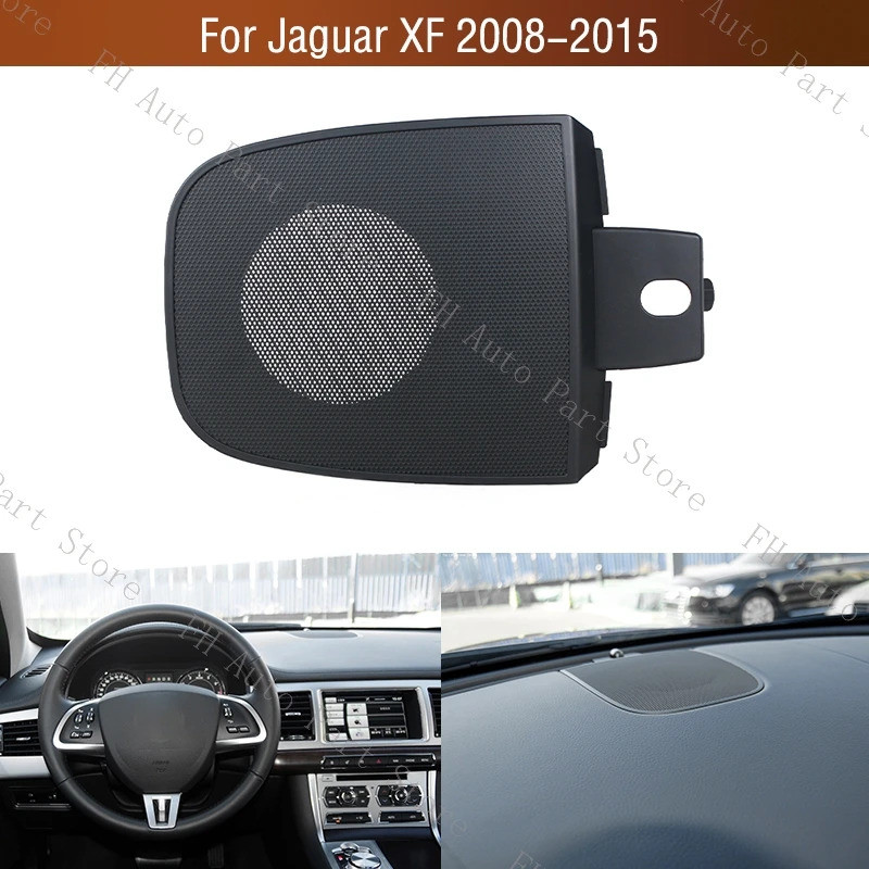 Moto22r สําหรับ Jaguar XF 2008-2015 รถ Center Dashboard ลําโพงเสียง Horn Trim ฝาครอบหมวก Shell House
