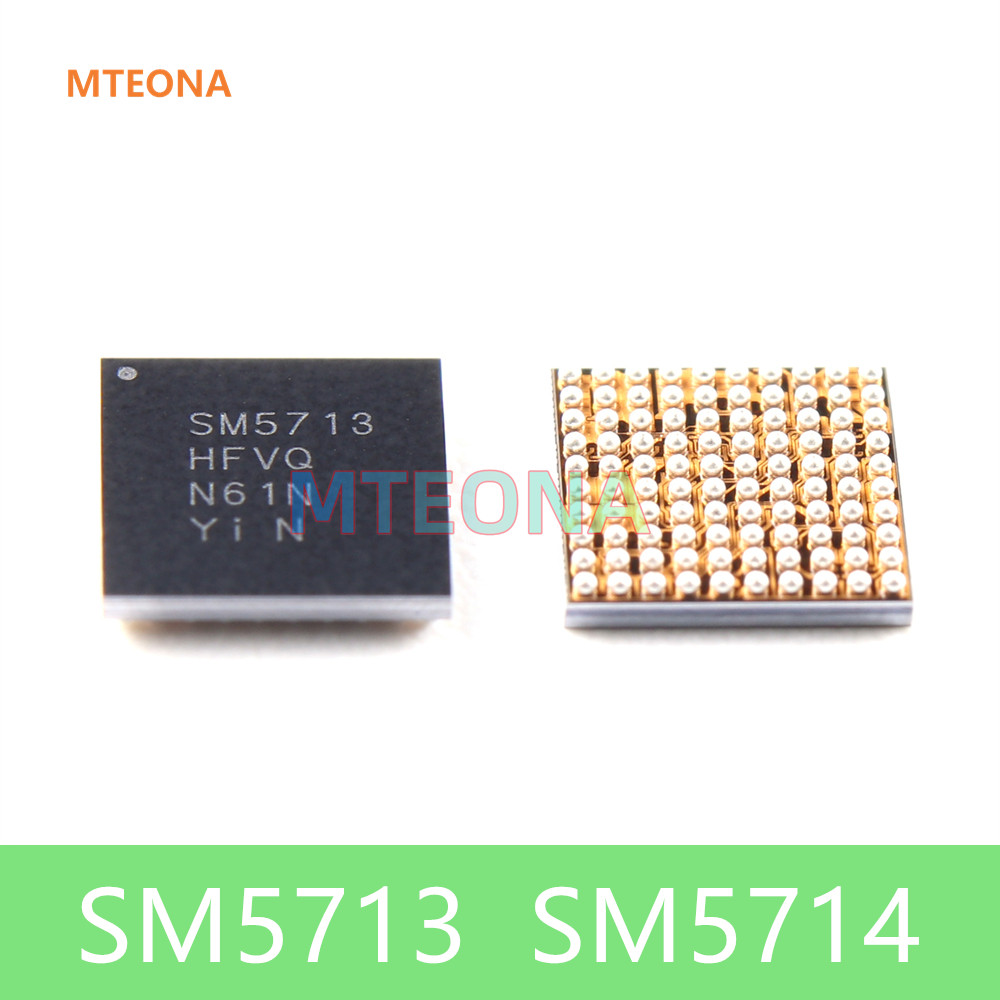 1pcs ชาร์จ IC SM5713 SM5714 สําหรับ Samsung A8S G8870 A125, Galaxy A12 A22 S10 S10+ A40 A50 A60 A405