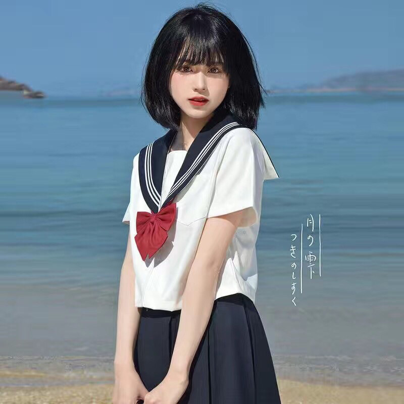 Noe 🔥พร้อมส่ง จาก กทม🔥ส่งของทุกวัน ชุดนักเรียนญี่ปุ่น เกรดพรีเมี่ยม คอสเพลย์ชุดนักเรียน ชุดแฟนซี