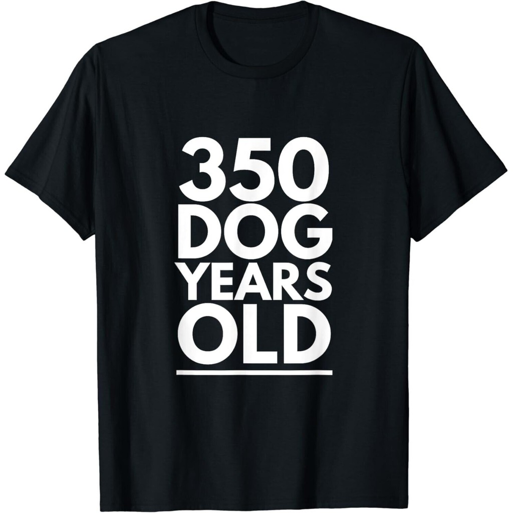 350 Dog Years Old - เสื้อยืดของขวัญวันเกิด 50Th ตลก