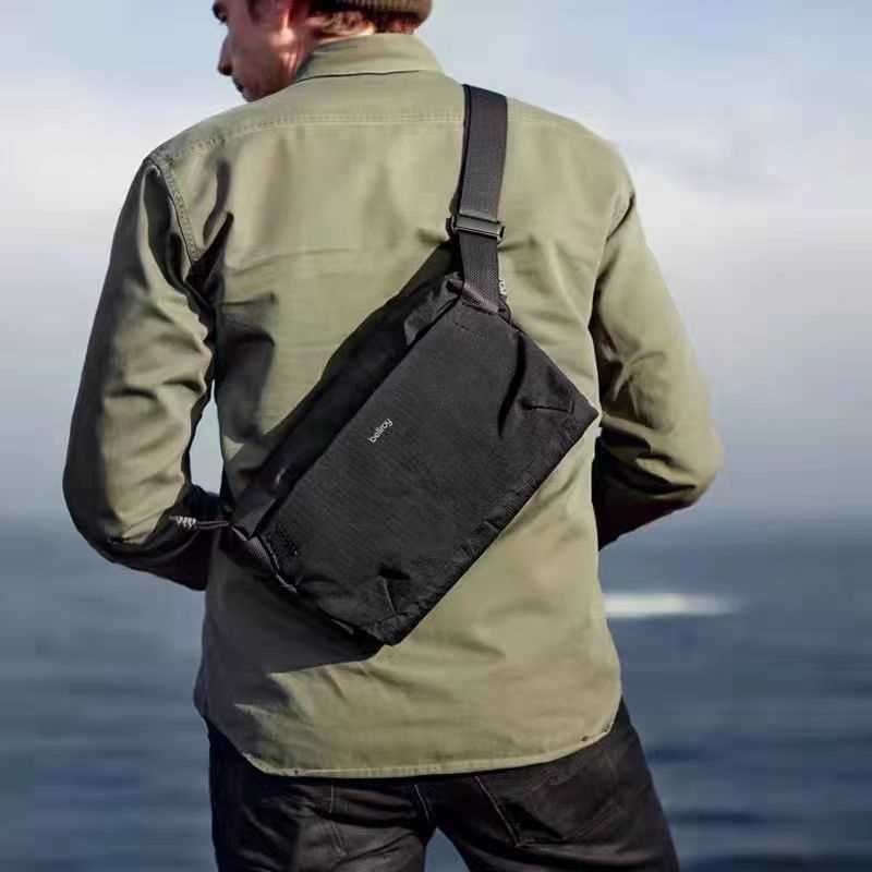 Bellroy Australia Venture Sling 9L Explorer กระเป๋าคาดหน้าอกขนาดใหญ่ความจุที่มาพร้อมกับกระเป๋าสะพาย Messenger